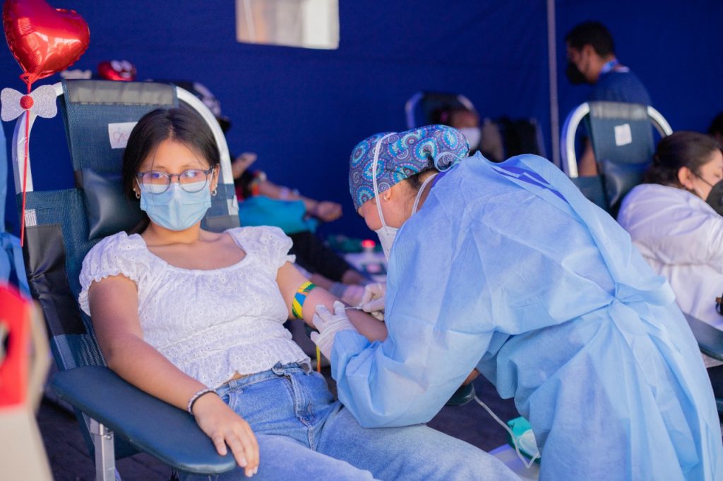 Essalud Arequipa participó de campaña de donación de sangre 