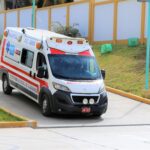 Ambulancia del hospital de Jaén