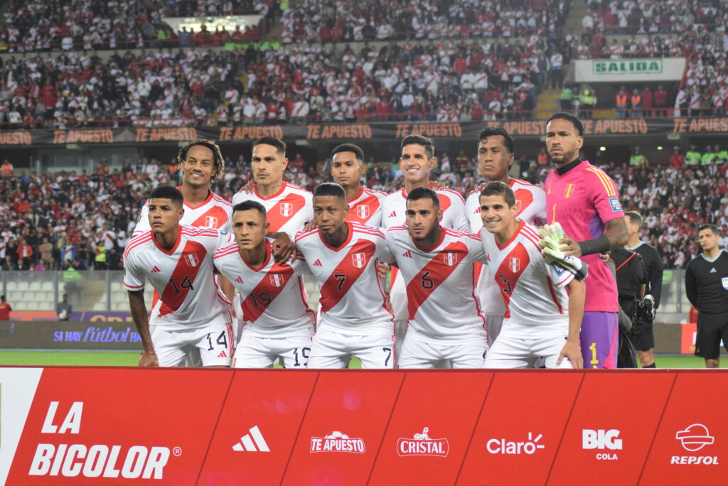 Selección Peruana en la primera fecha de Eliminatorias.