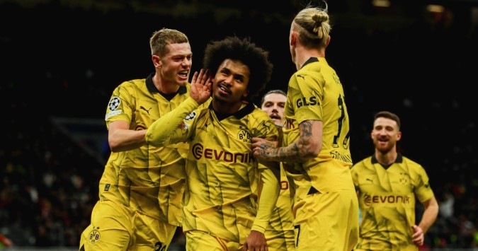 Karim David Adeyemi sentenció la victoria del Dortmund en Champions League.