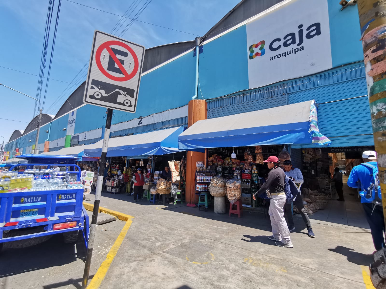 Comerciantes del centro comercial Gratersa piden mayor seguridad FOTO: Rosa Cabanillas