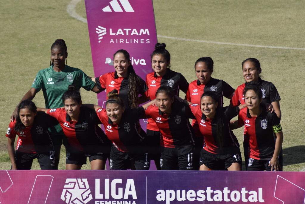 Equipo de FBC Melgar en la Liga Femenina 2023.