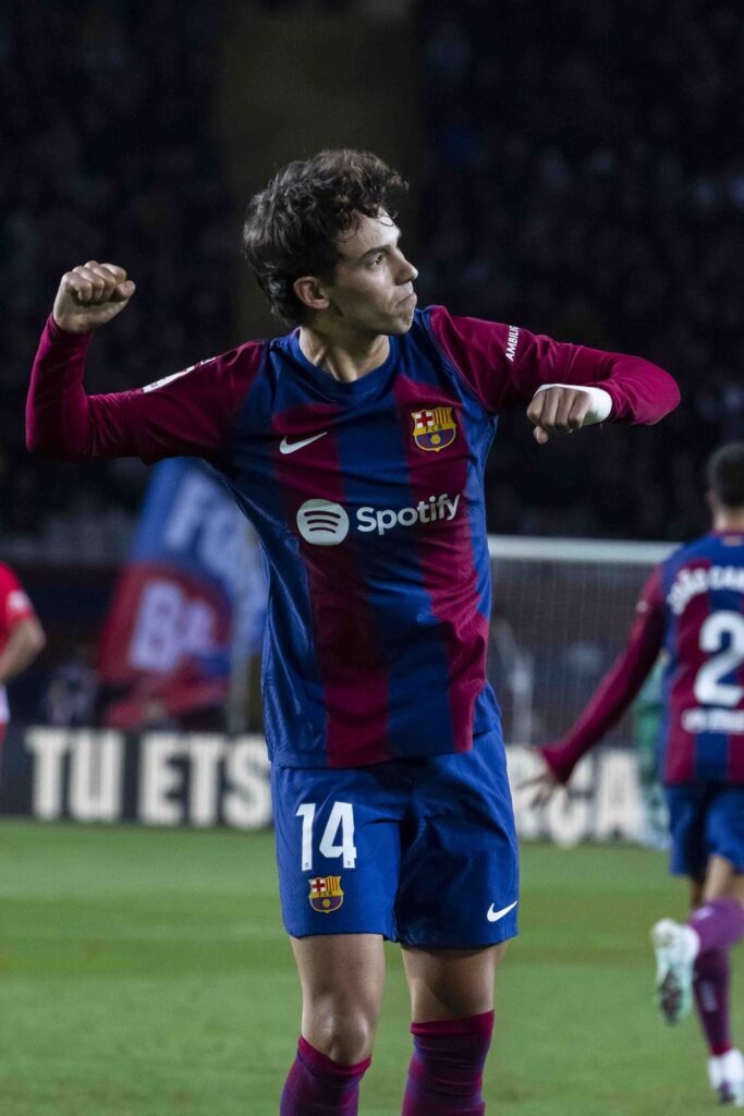 Joao Felix celebró ante su ex equipo, Atlético de Madrid, luego de marcar el único gol del partido. 