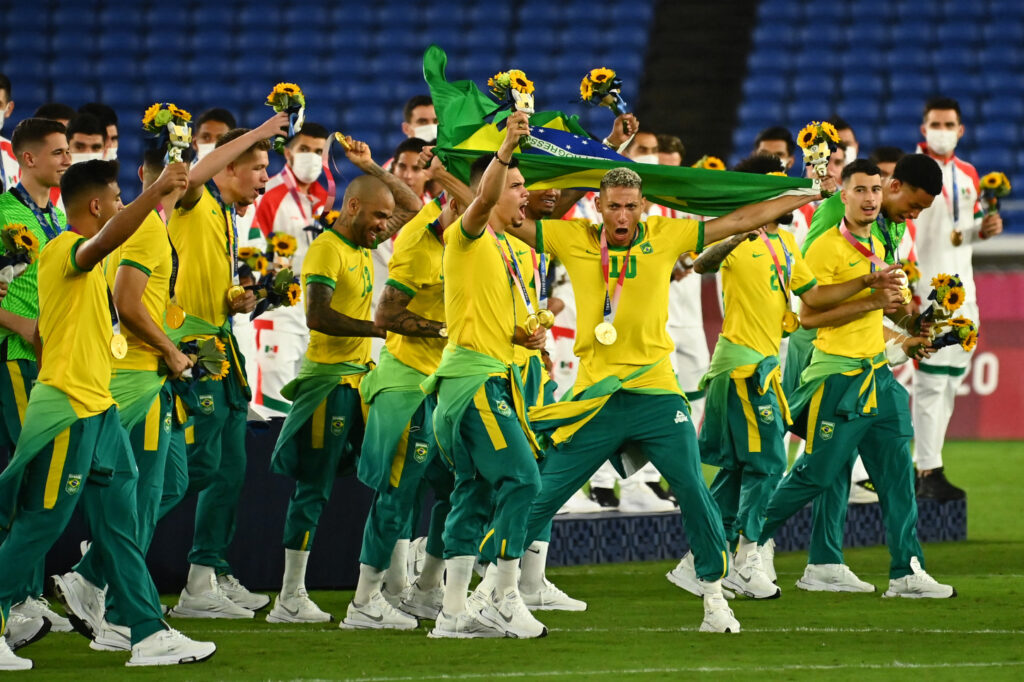 Brasil ganó el oro en las últimas Olimpiadas en Tokio. 