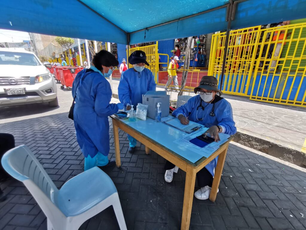 Puntos móviles de vacunación contra la COVID-19 con dosis bivalente FOTO: Rosa Cabanillas / HBA Noticias