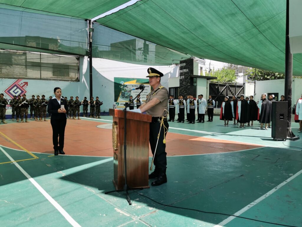 Colin Sim Galván es presentado como nuevo jefe de IX Macro Región Policial FOTO: Rosa Cabanillas